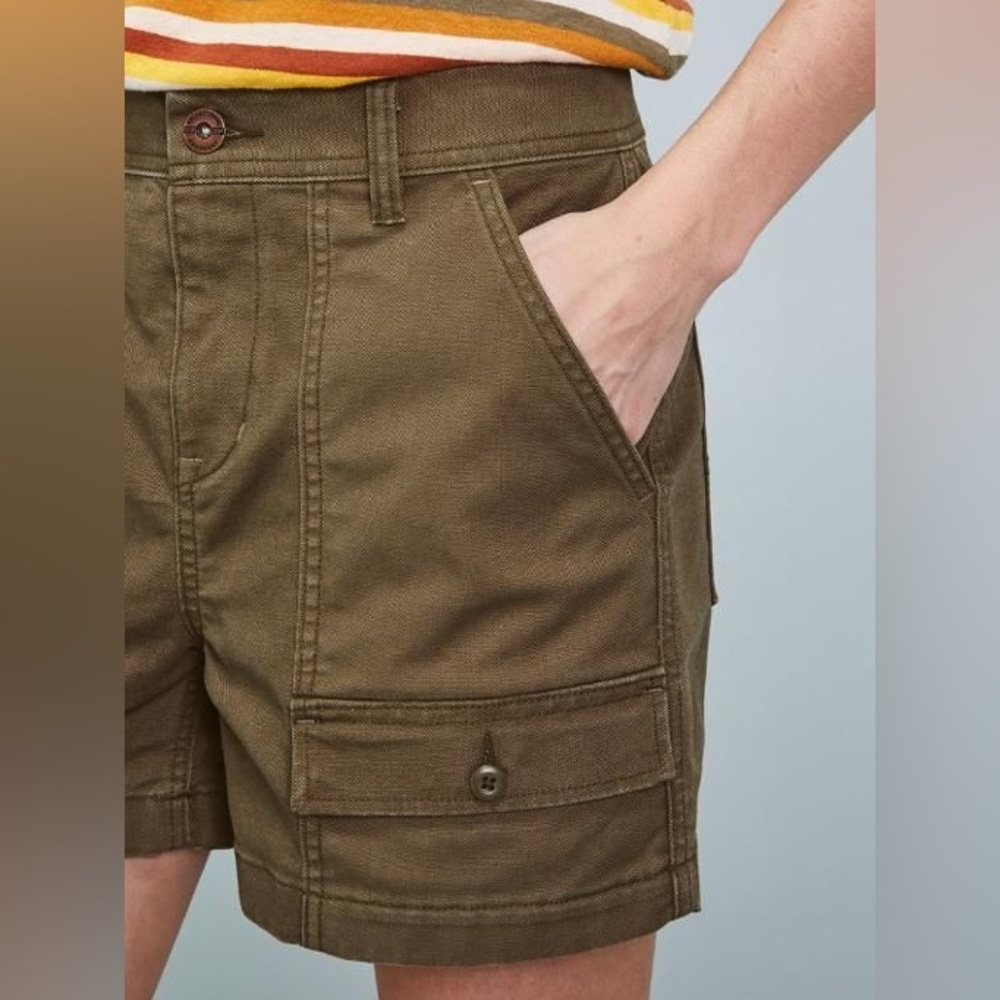 REI Women's Trailsmith Cargo Shorts, Olive Green
